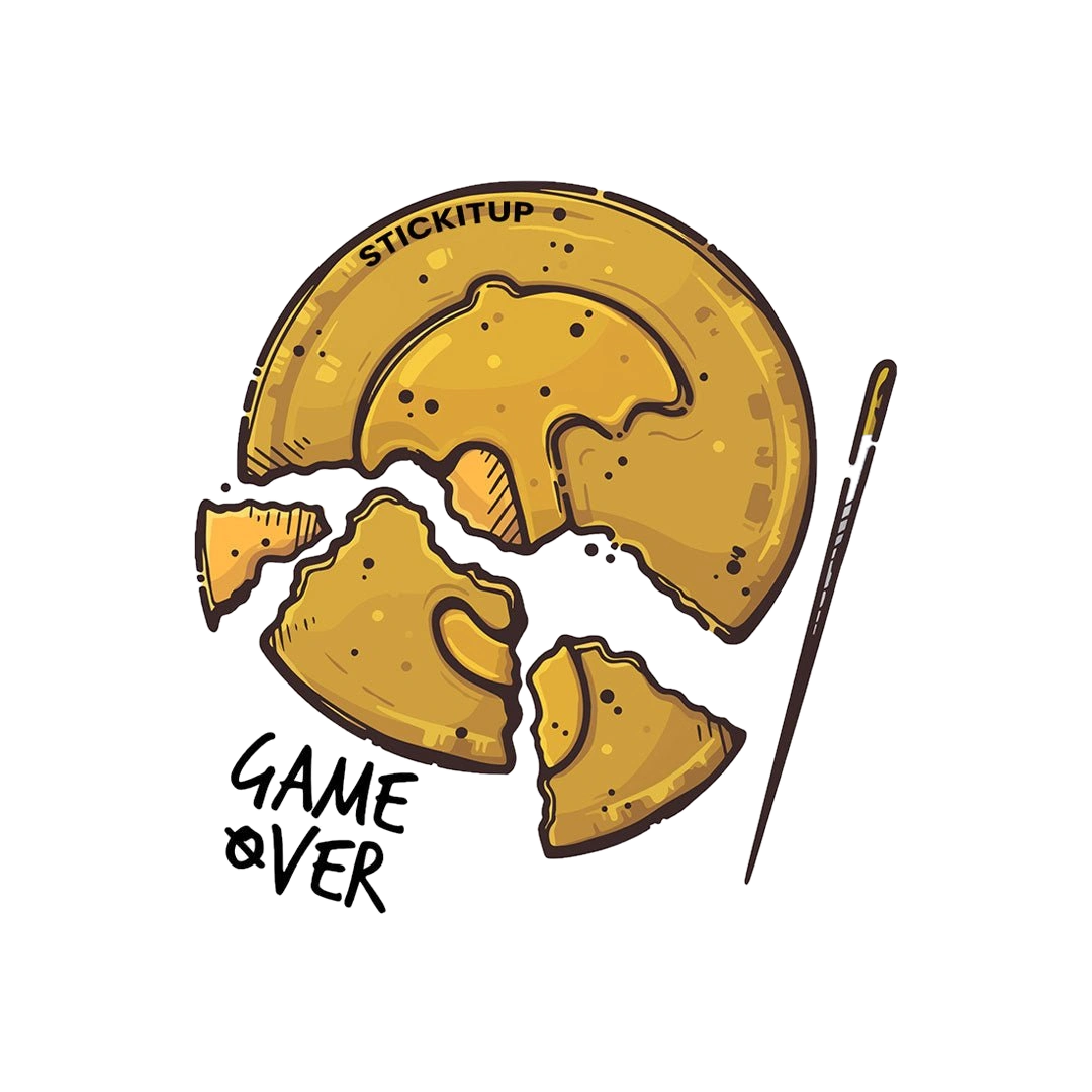 Game Over Sticker